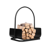 Portable Fireplace Log Holder, Black 29218413