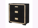 LIVELY BLACK/GOLD CHEST B201P289717