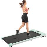 ZNTS 2 in 1 Under Desk Electric Treadmill 2.5HP, Remote Control, Display, Walking Jogging Running Machine 60434265