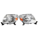 ZNTS 2pcs Front Left Right Car Headlights for Toyota Tacoma 2005-11 Headlight without Sport Package 27007381