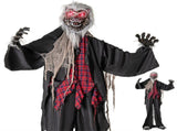 8.2ft Animatronic Werewolf Halloween Decor Realistic Fur, Scary Howls, Red Flashing LEDs, 18608033