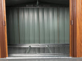 6ft x 6ft Outdoor Metal Storage Shed with Metal Foundation ,With window W54057416