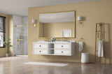96in. W x 48in. H Metal Framed Bathroom Mirror for Wall, Rectangle Mirror, Bathroom Vanity Mirror W1272115339