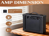 KMA201 41-inch Willow panel guitar with matte binding, comes with a 15W amplifier, bag, tuner, 55125216