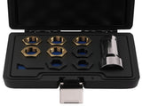 8x Thread Chaser Set fit for Axle/Wheel Studs M20x1.25-M24x2.0 Extension Bar 58618780