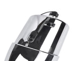 30" Chrome Tilt Street Rod Floor Shift Steering Column with Wheel Adapter No Key 49108082