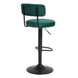 Modern Bars Set of 2,Curved Backrest Upholstered Counter Height Bars,Adjustable Bar W561P175963