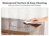 () 1 Drawer 1 Shelf Honeycomb Board MDF Bedside Table 20*15*24.5in Dark brown 52003423