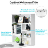 White wall mounted office desk 07405547