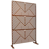 Outdoor & Indoor Privacy Metal Privacy 76" H48" W, Freestanding Decorative Privacy W465P193166