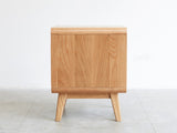 Pure Solid Wood Bedside Cabinet Modern Simple Nightstands Oak Bedside Cabinet Nordic Bedroom Solid W1283P376337