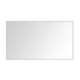 84in. W x48 in. H Metal Framed Bathroom Mirror for Wall, Rectangle Mirror, Bathroom Vanity Mirror W1272101957