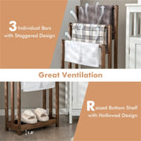 Vertical towel rack brown 96586192