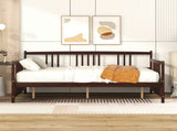Full Size Daybed with Support Legs, Espresso 73895869