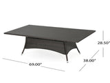 CORSICA RECT DINING TABLE N767P360874B