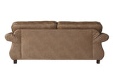 Leinster Faux Leather Sofa and Loveseat with Antique Bronze Nailheads T2574P196937