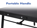 Adjustable Personal Table with Cupholder & Ipad Tablet Holder, Black 70057456