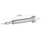 316 Stainless Steel 1/8" Swageless Tensioner Stud Swage End Terminal Flat Head 61284177