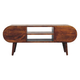 Chestnut Circular Media Unit B182P166635