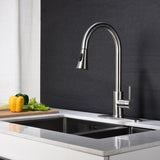 Kitchen Faucet with Pull Out Spraye W2287P183089