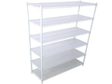 6 Tier 6000lbs Capacity NSF Metal Shelf Wire Shelving Unit, Heavy Duty Adjustable Storage Rack with W465142121