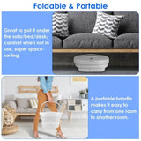 Collapsible Foot Spa Massager Electric Foldable Foot Soaker Tub with Remote Control Handle Surfing 58919253