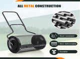 24-Inch Metal Mesh Compost with 2.7 Cu.ft Large Capacity, Heavy-Duty Rustproof Lawn 30767376