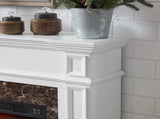 Only Mantel --White, 45.6"W*11.8"D*40"H W2275P389687