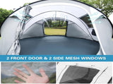 4-6 Persons White Gray Pop-Up Boat Tent T2602P172478