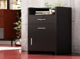 Salon Wood Rolling Drawer Cabinet Trolley Spa 3-layer Cabinet Equipment with A 05549997