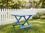 Folding Square Table, Solid Wood Portable Space Saving Outdoor 74594921