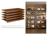 (24 INCH) 5 Pcs Wire Shelf Covers, Foamed PVC Wire Rack Covers for Removable Closet (Not Wood), 12478864