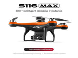 S116 Drone Orange 2 Batteries Built-in Electric Adjustable Camera Adjustable To 90&deg With LED 52275616