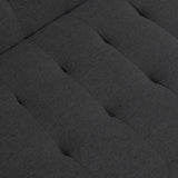 WOOD FRAME, STAINLESS LEG, FUTON, SOFA BED BLACK W2297P247597