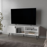 Mescal Tv Stand Multistorage with a Door and Open Storage, White B128P263710