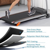 ZNTS Easy Folding Treadmill for Home Use, 2.5HP Electric Running, Jogging & Walking Machine with Device 52044482