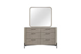 6 Drawer Dresser - Taupe B2699P271422