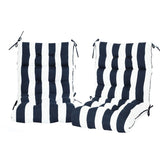 2 Pcs Set High Back Patio Chair Cushions, Tufted Rocking Chair Cushions, Adirondack Cushions for 71928680