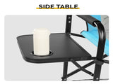26" Tall Directors with Footrest, 4Portable Bar Height Folding Camping 93232589
