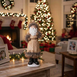 2PCS Set Christmas Gnome Decorations Holiday Table Centerpieces for Party Gifts, Spooky Desktop 49715647