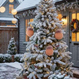 4PCS Set 4.7" Christmas Ball Ornaments Glass Hanging Balls for Holiday Tree Decor Shiny Xmas Party 33624974