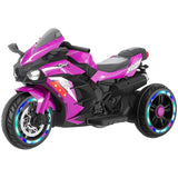 12V Electric Motorcycle for Kids, 3-Wheel Ride On Motorbike, Battery Powered Ride on Toy with LED 36446073