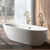 ZNTS Freestanding Bathtub Faucet with Hand Shower W1533124986