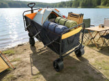 Big large capacity Folding cart Extra Long Extender Wagon Folding Wagon Garden Shopping Beach W227137384