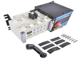 Industrial Automatic Transfer Switch 4P 100A 110V or 220V Plastic Copper Steel White and Black 51470068