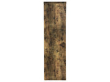 Antique Nutmeg Bar Table with Wine Storage B062P145453
