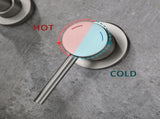 Wall Mount Faucet for Bathroom Sink or Bathtub, Single Handle 2 Holes Brass Rough-in Valve Included, 29128839