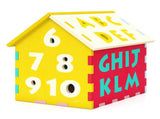 3D Puzzle Playhouse Mat for Kids 3, 30.4826.6731.75cm EVA Foam Interlocking Mat with Alphabet 65040618