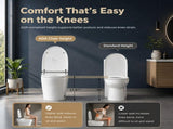 Smart Toilet With Bidet Built In Tank, One-piece Bidet Toilet Seat, Auto Flush, Auto W3598P573064