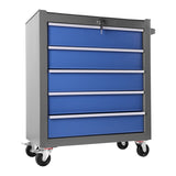 ZNTS 5 Drawers Rolling Tool Chest with Wheels, Portable Rolling Tool Box on Wheels, Tool Chest Organizer 68011952